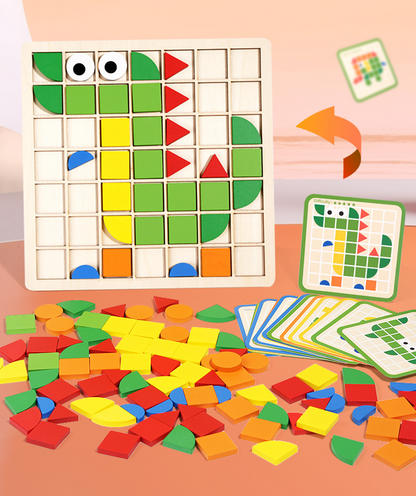 Bayline™ | Montessori Patroonherkenning Puzzel