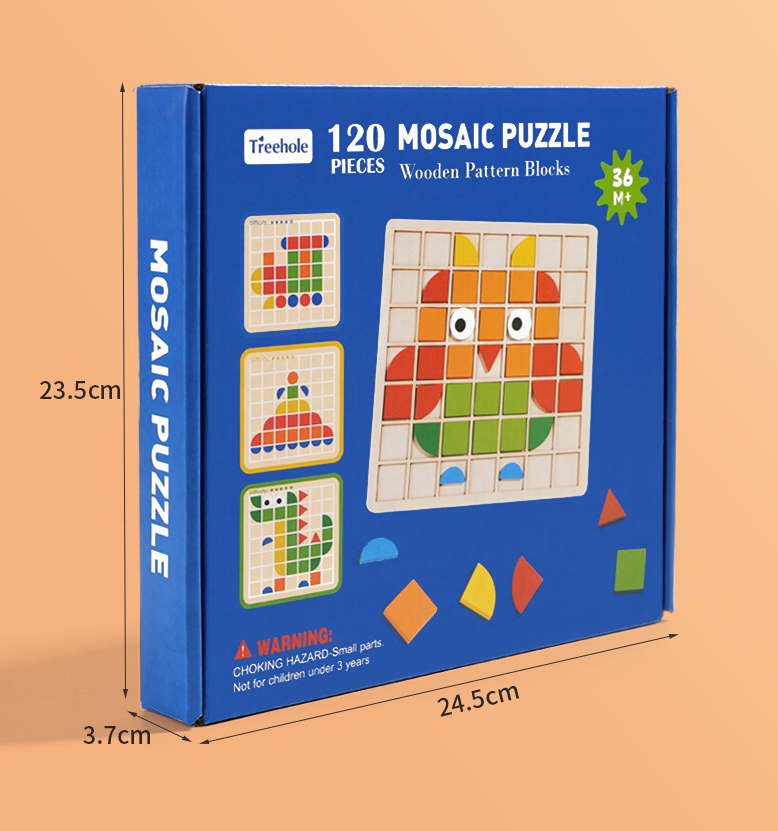Bayline™ | Montessori Patroonherkenning Puzzel
