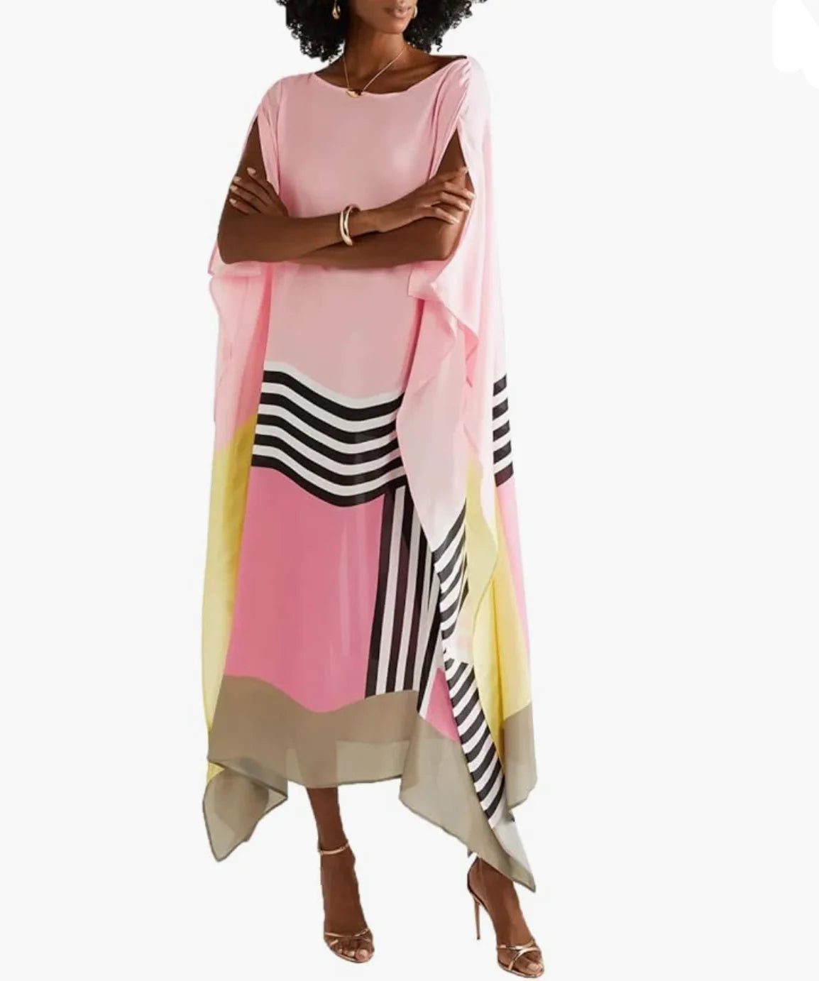 Serene Silk Kaftan™ jurk | Elegantie ten top