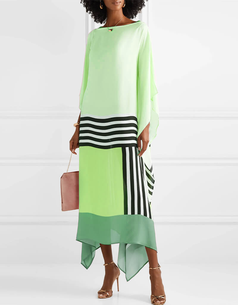 Serene Silk Kaftan™ jurk | Elegantie ten top