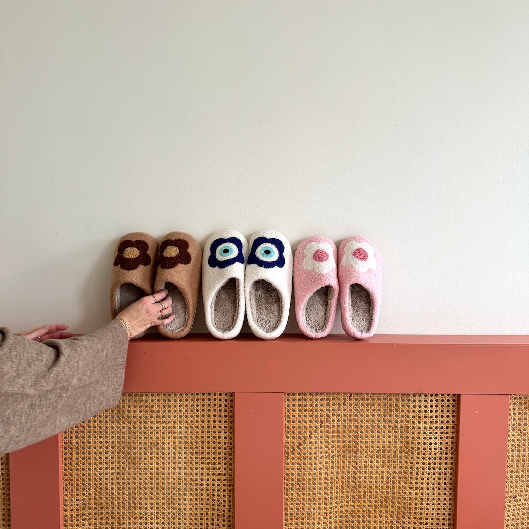Floral Footsteps™ | Vrolijke lente pantoffels