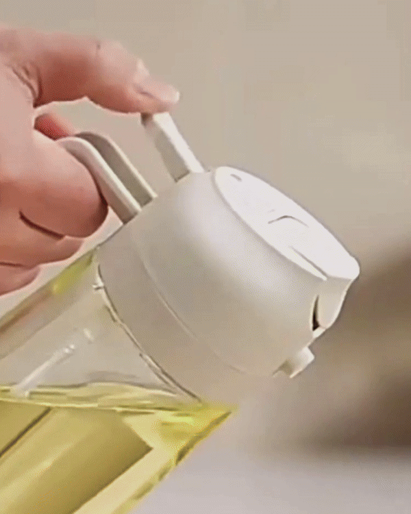 EcoSpritz™ glazen oliespuitfles| Geen rommel en overbodige plastic flessen olie meer!