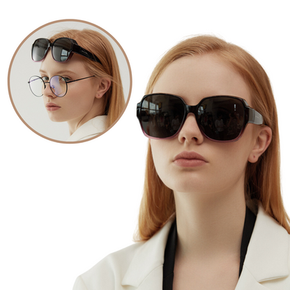 SunSnap™ shades | Die zonnebril die over elke andere bril past!