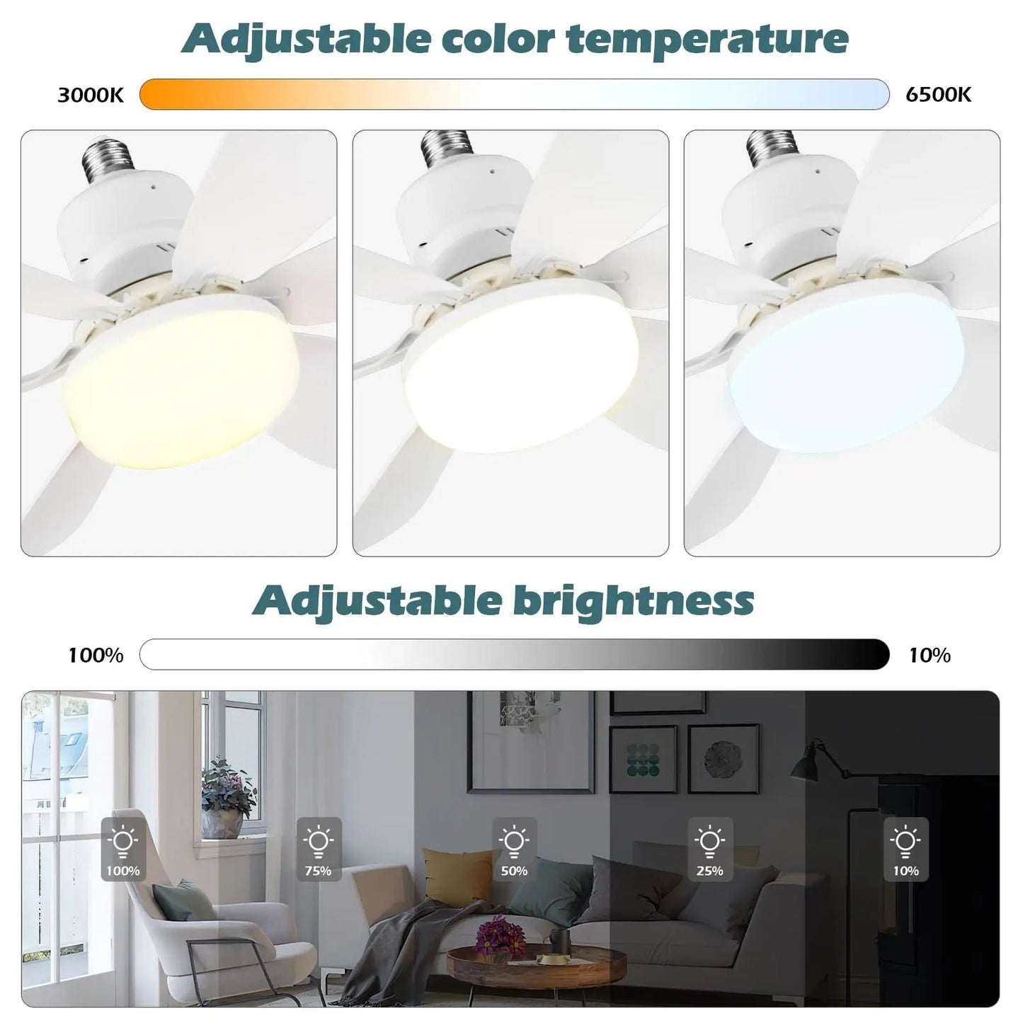 Breezemaster™ Smart Fan | De slimme plafondventilator die je zonder moeite ophangt!