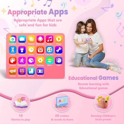 PlayPal Mini™ | Speelgoedmobiel voor kinderen - Ontdek, speel, groei, waar je ook gaat!