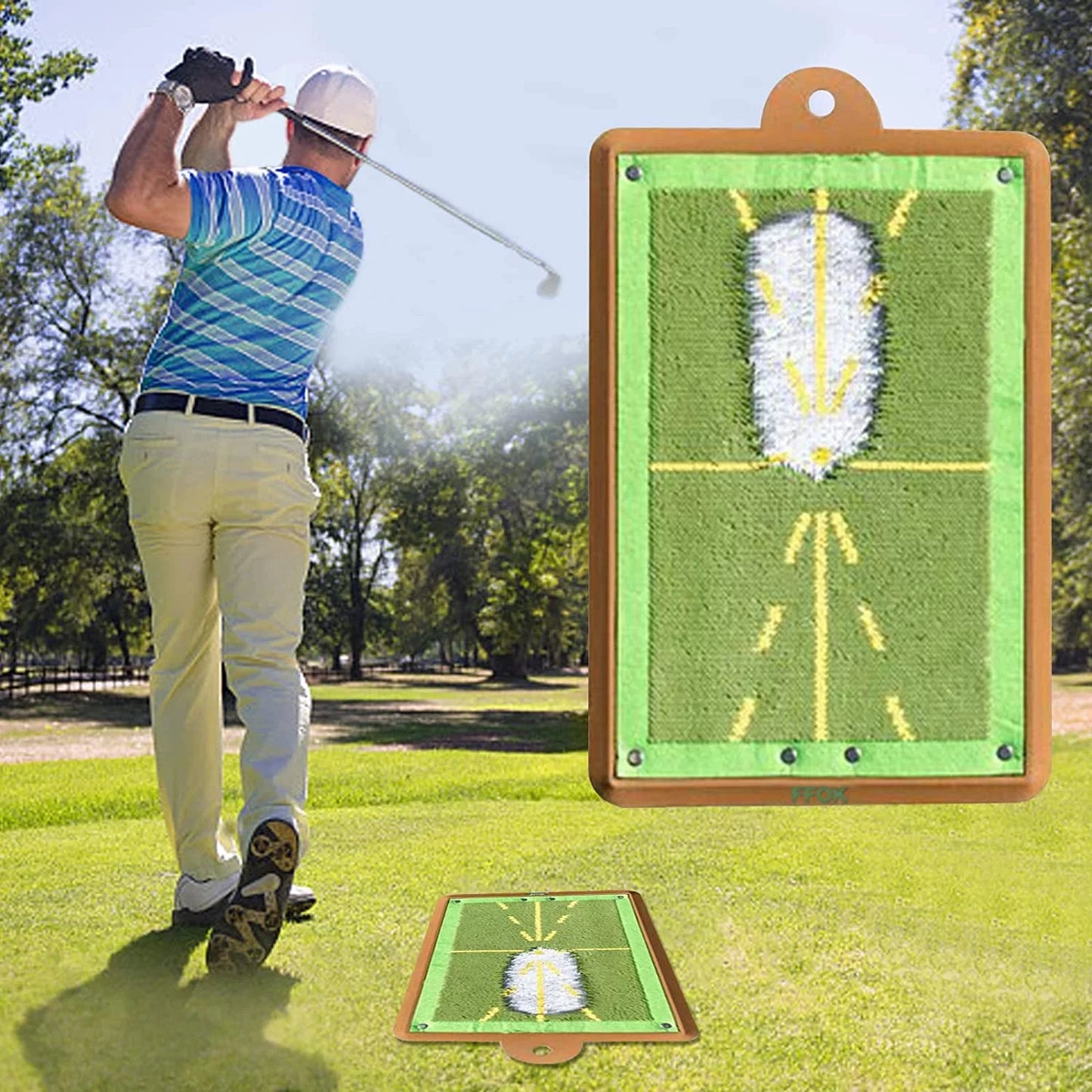SwingMaster™ | De Golf Pro Mat voor thuis