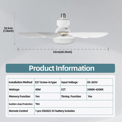 Breezemaster™ Smart Fan | De slimme plafondventilator die je zonder moeite ophangt!