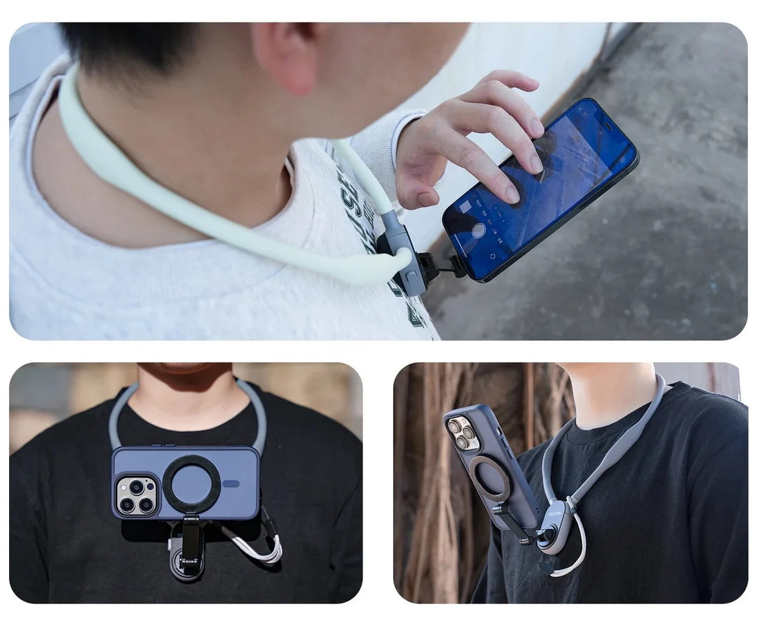 FlexiMount™ | Magnetische smartphone nekbeugel