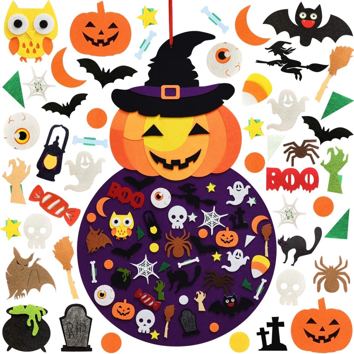Bayline™ |  DIY Halloween Pompoen Heks