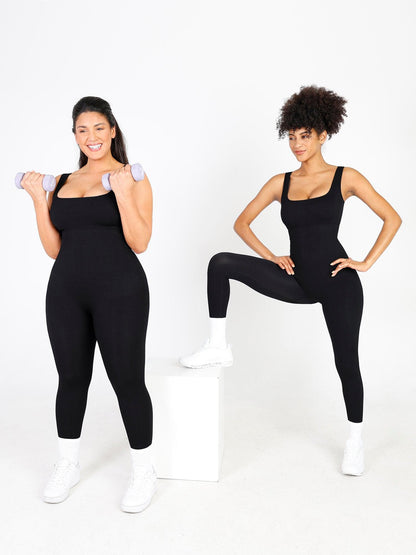 Bayline™ |  Jumpsuit Vierkante Hals Shapewear