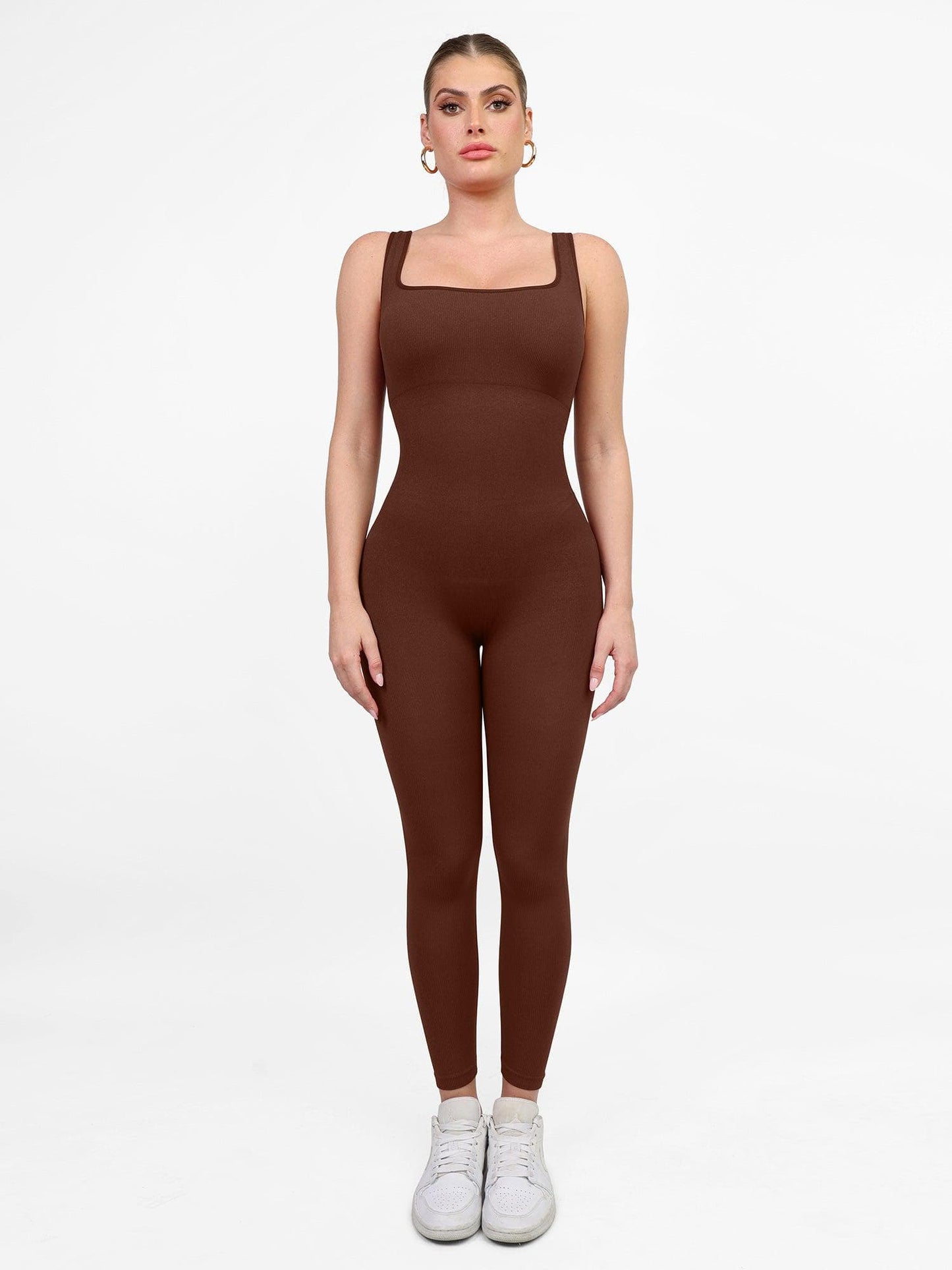 Bayline™ |  Jumpsuit Vierkante Hals Shapewear