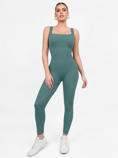 Bayline™ |  Jumpsuit Vierkante Hals Shapewear