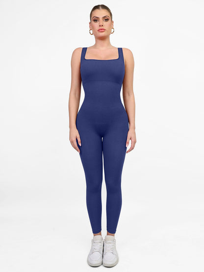 Bayline™ |  Jumpsuit Vierkante Hals Shapewear