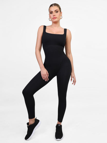 Bayline™ |  Jumpsuit Vierkante Hals Shapewear