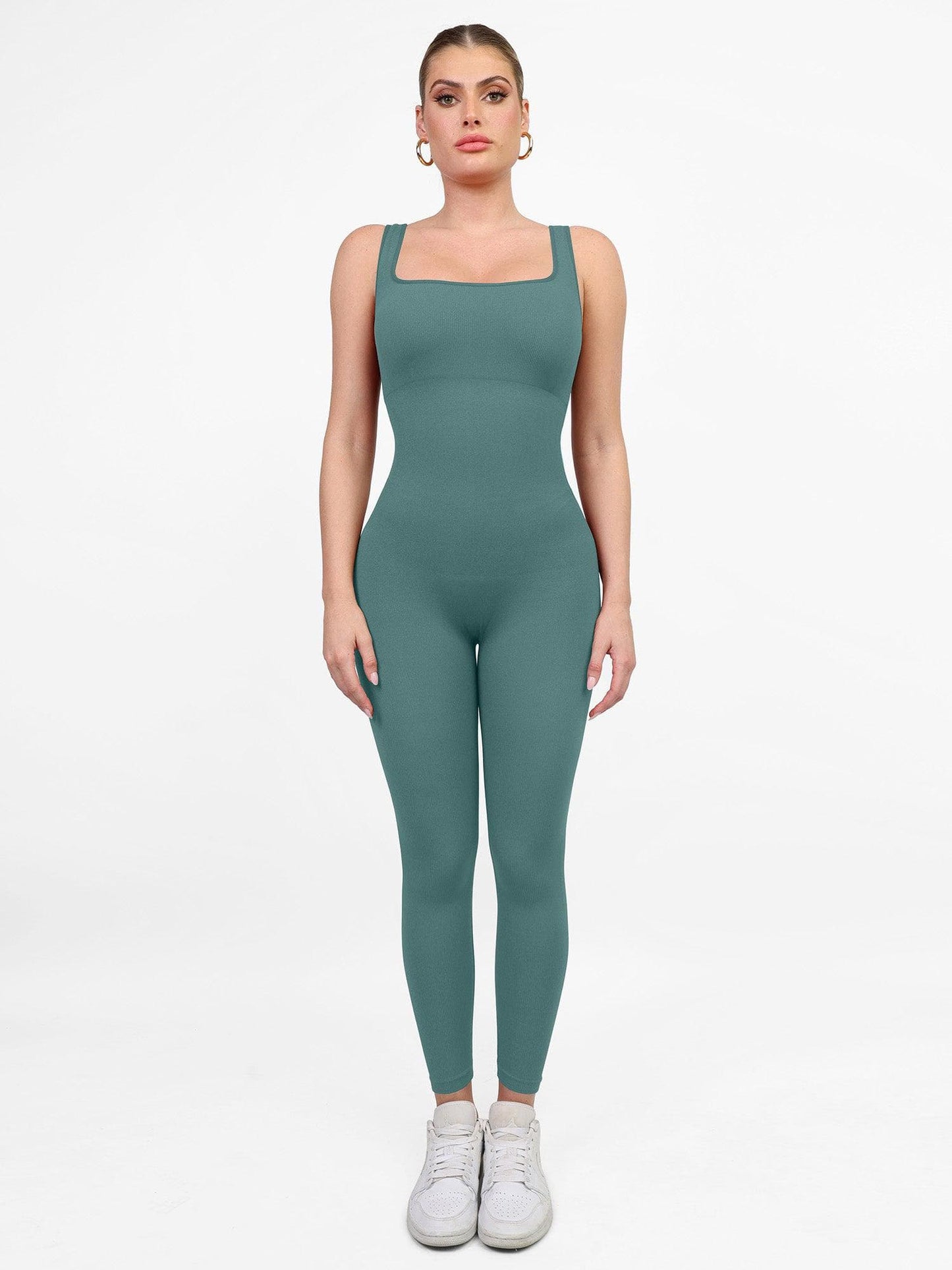 Bayline™ |  Jumpsuit Vierkante Hals Shapewear