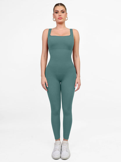 Bayline™ |  Jumpsuit Vierkante Hals Shapewear