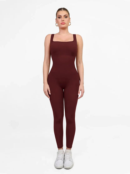 Bayline™ |  Jumpsuit Vierkante Hals Shapewear