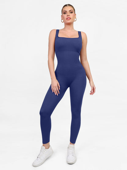 Bayline™ |  Jumpsuit Vierkante Hals Shapewear