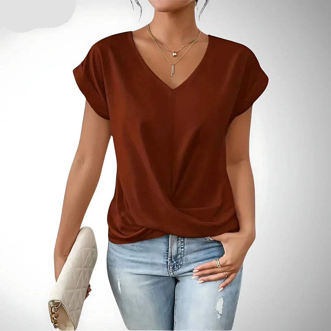 Kelly - Casual T-shirt met korte mouwen