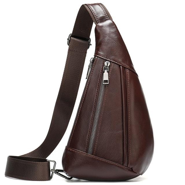 Bayline™ | Slingertas Heren Echt Leer