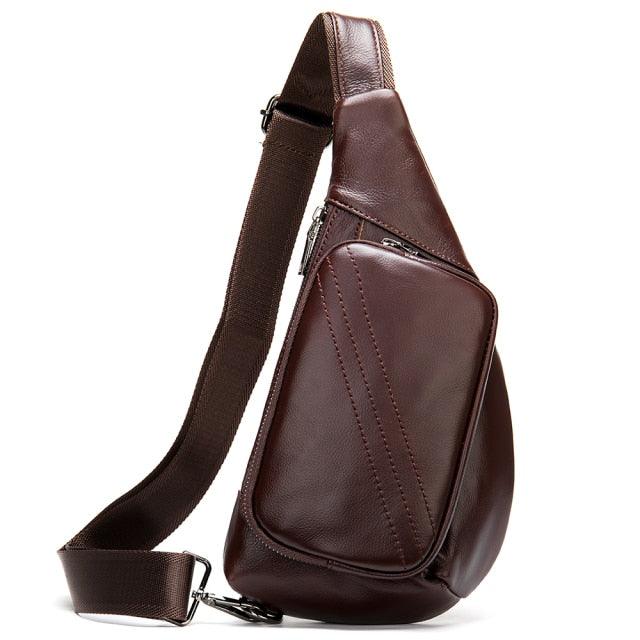 Bayline™ | Slingertas Heren Echt Leer