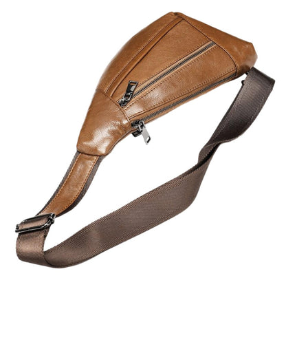 Bayline™ | Slingertas Heren Echt Leer