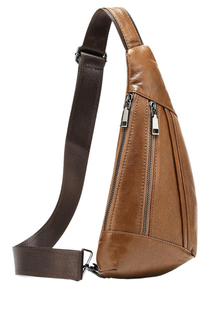 Bayline™ | Slingertas Heren Echt Leer