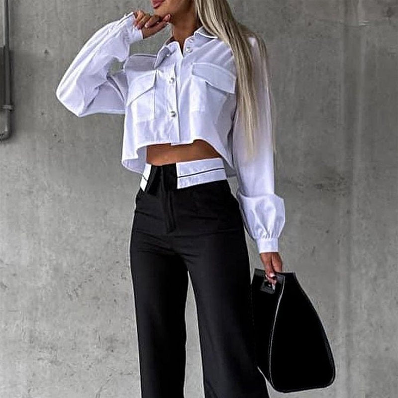 Bayline™ | Blouse en Broek  2-Delige Premium Dames Set