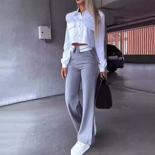 Bayline™ | Blouse en Broek  2-Delige Premium Dames Set