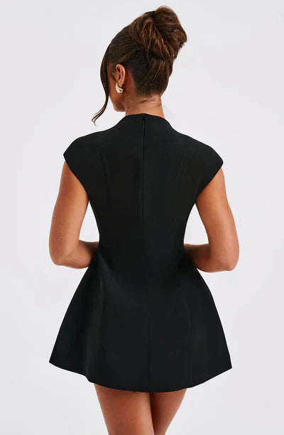 Bayline™ |  Mini Jurk Zwart