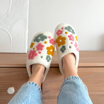 Bayline™ | Slippers Met Bloemenwolkjes