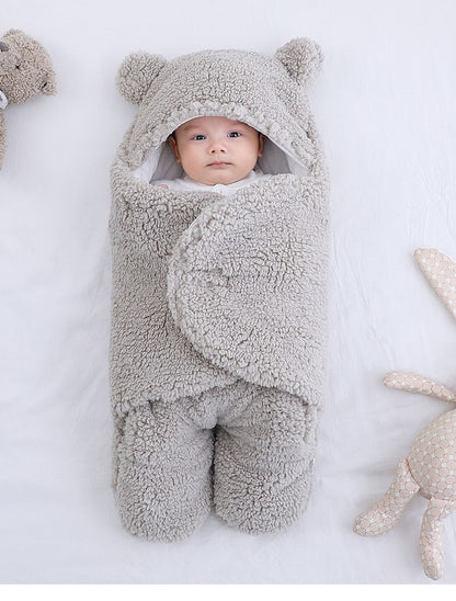 Zachte slaapzak/deken combi | Baby's 0-9 maanden
