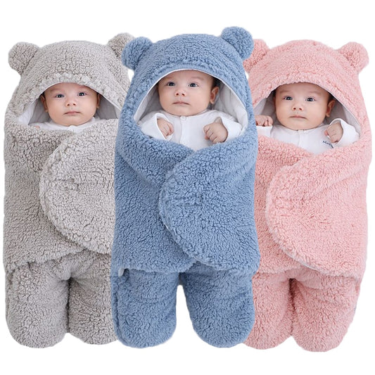 Zachte slaapzak/deken combi | Baby's 0-9 maanden