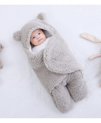 Zachte slaapzak/deken combi | Baby's 0-9 maanden