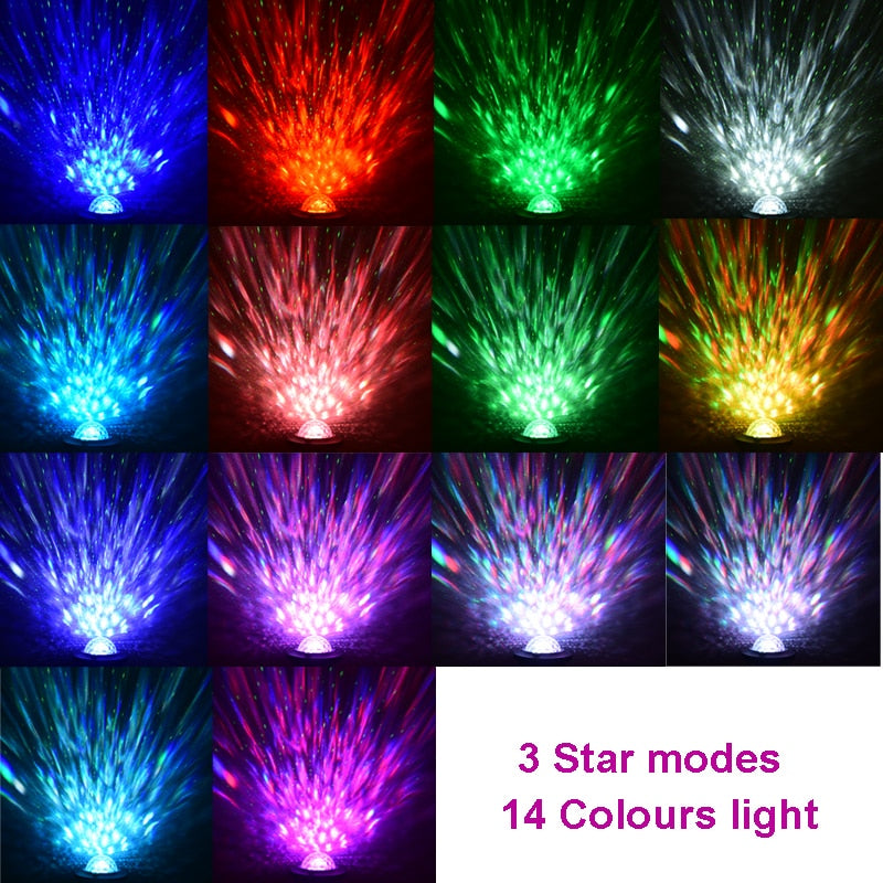 Sterren projector lamp