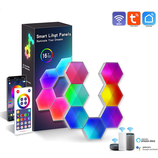 LED Hexagon Lampen Wifi app control