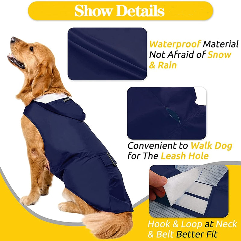 Waterdichte hondenponcho