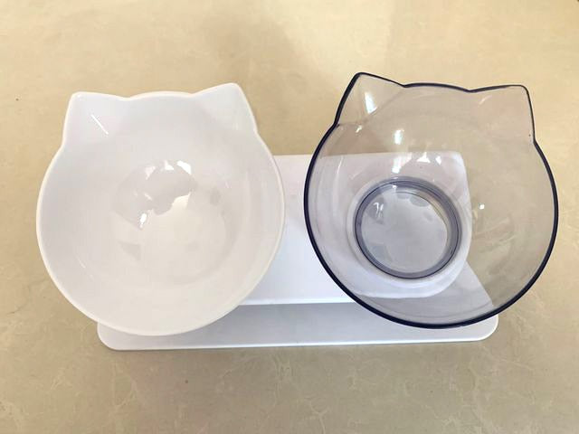 Schattige kattenbakjes geschikt voor eten en drinken