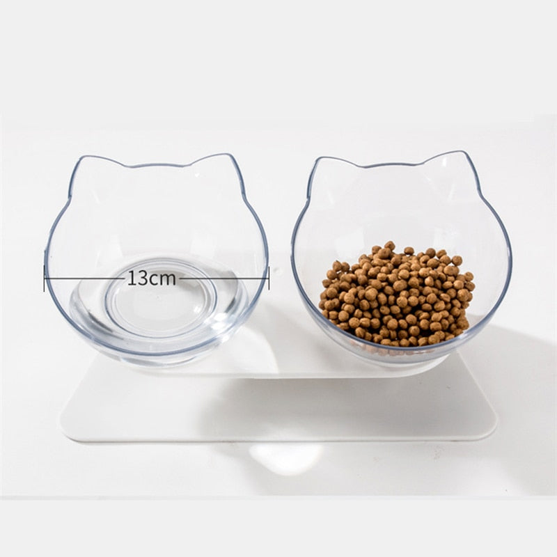 Schattige kattenbakjes geschikt voor eten en drinken