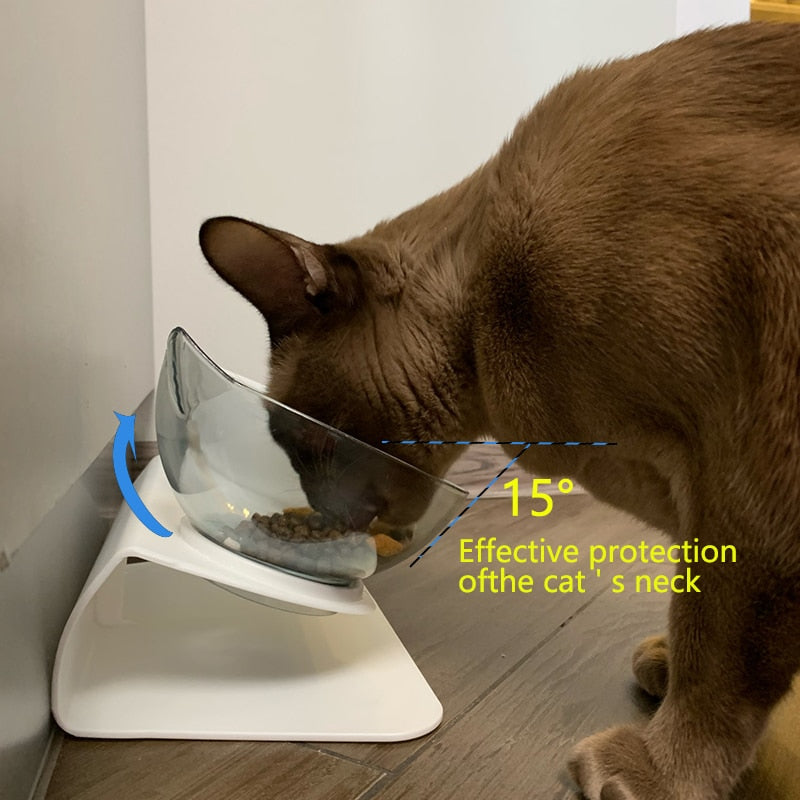 Schattige kattenbakjes geschikt voor eten en drinken