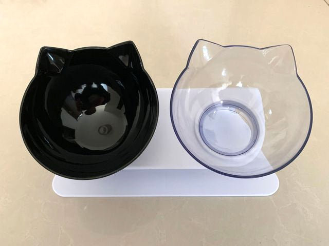 Schattige kattenbakjes geschikt voor eten en drinken