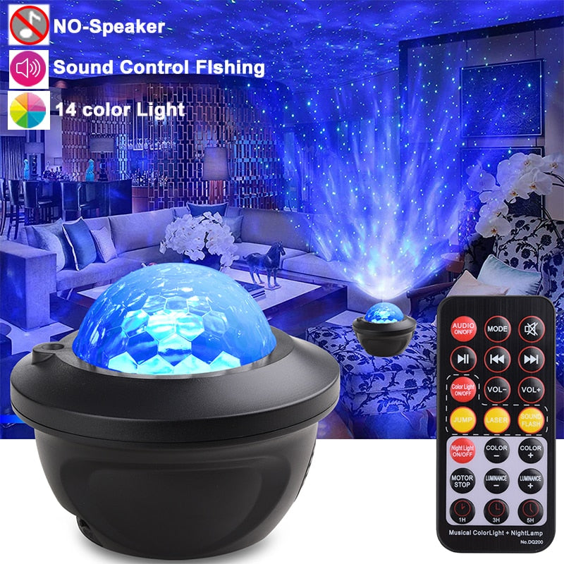 Sterren projector lamp