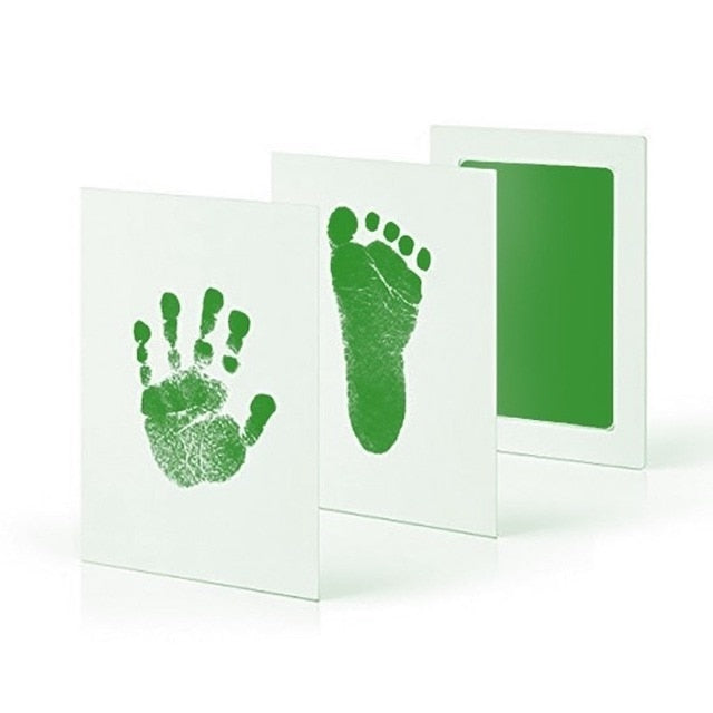Baby hand- en voetprint inktkussen set