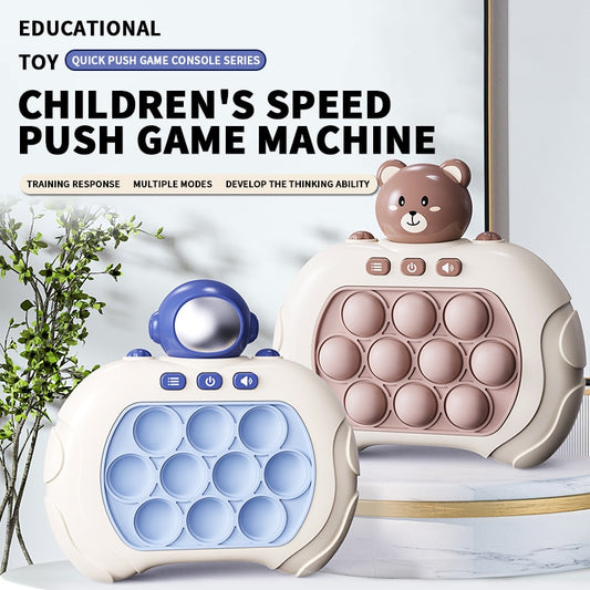 Quick push game machine voor kinderen