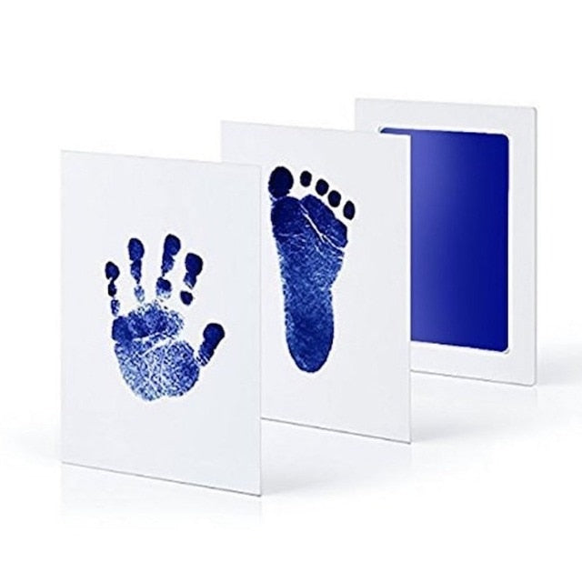 Baby hand- en voetprint inktkussen set
