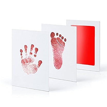 Baby hand- en voetprint inktkussen set