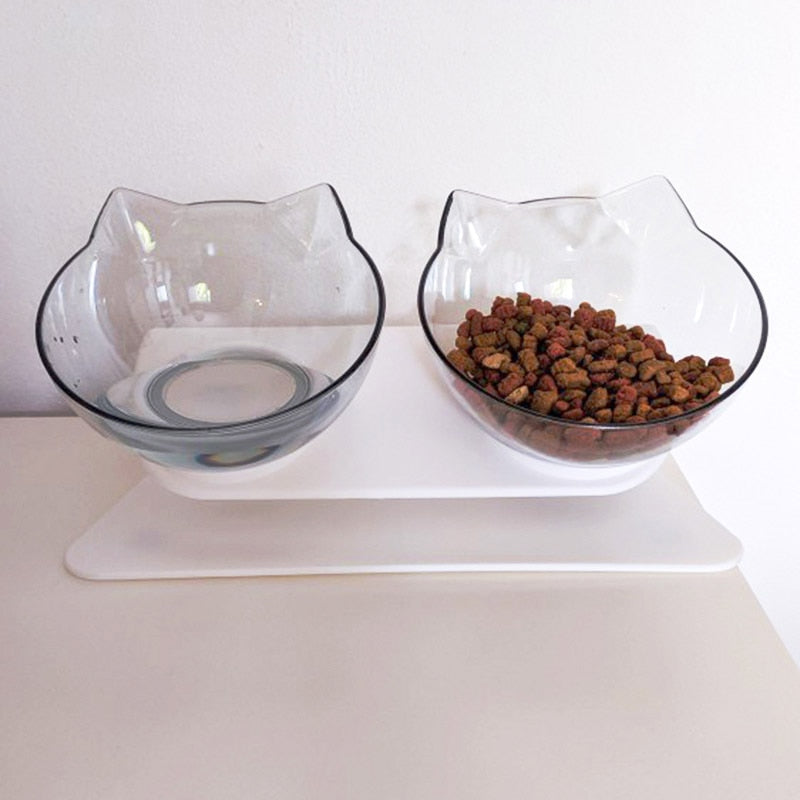 Schattige kattenbakjes geschikt voor eten en drinken