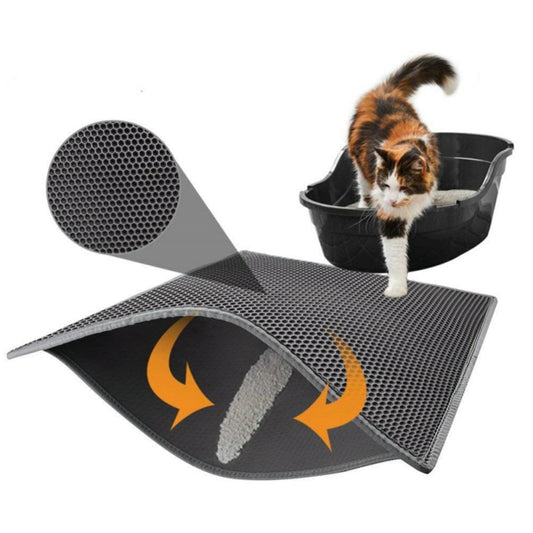 Handige Kattenbakmat tegen Grit!