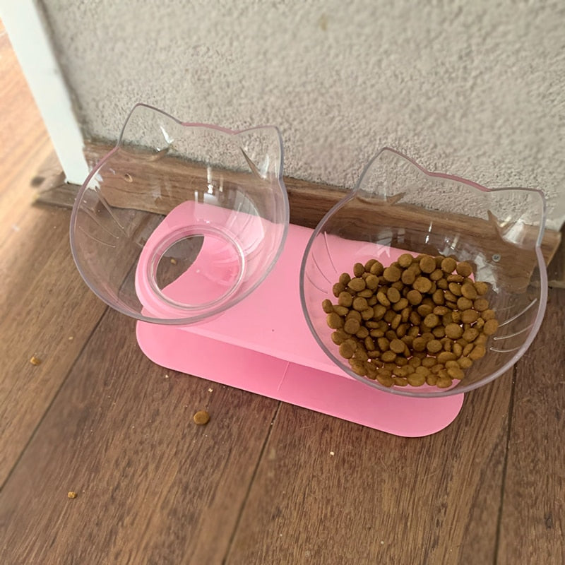 Schattige kattenbakjes geschikt voor eten en drinken