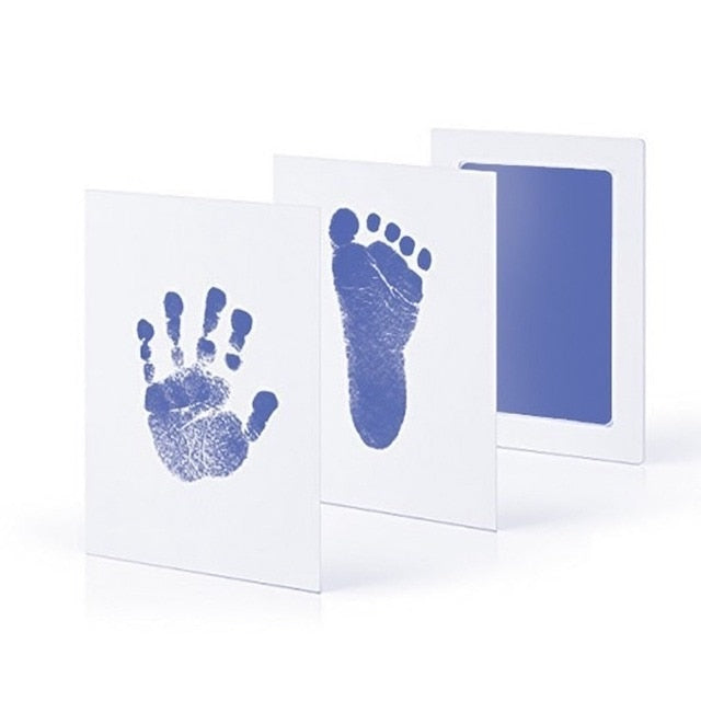 Baby hand- en voetprint inktkussen set